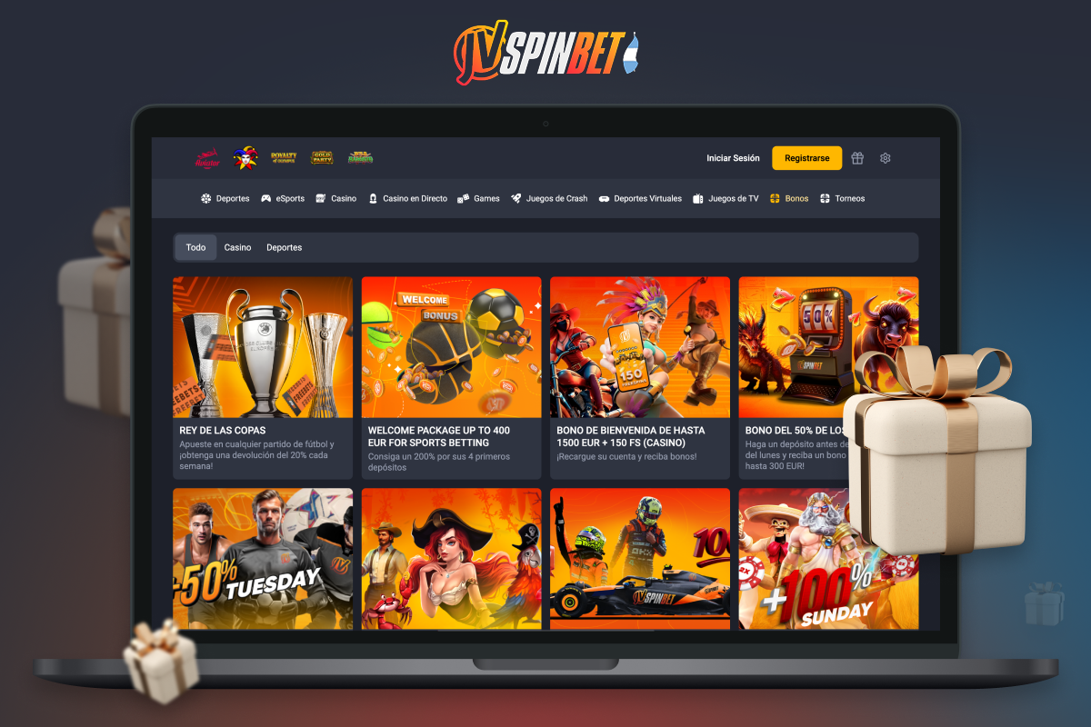 En Jvspin encontrarás una amplia selección de promociones