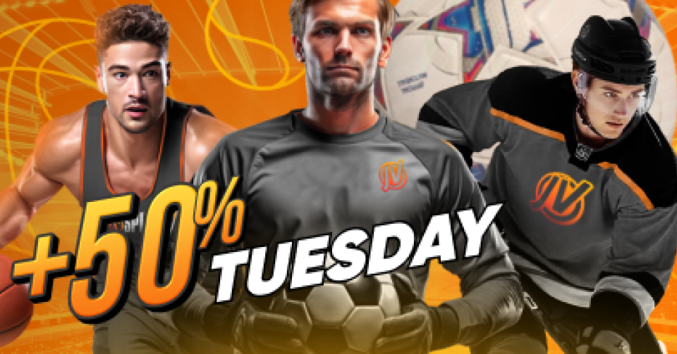 Bono del 50 % para deportes los martes